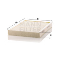 Фильтр салона MANN-FILTER CU 31 001